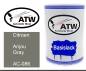 Preview: Citroen, Anjou Gray, AC-086: 500ml Lackdose, von ATW Autoteile West.